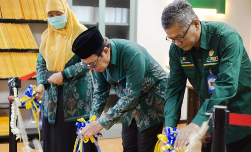 Pembukaan POJOK STATISTIK, Kerjsama Fakulras Ekonomi UNISKA Kediri dengan Badan Pusat Statistik (BPS) Kota Kediri